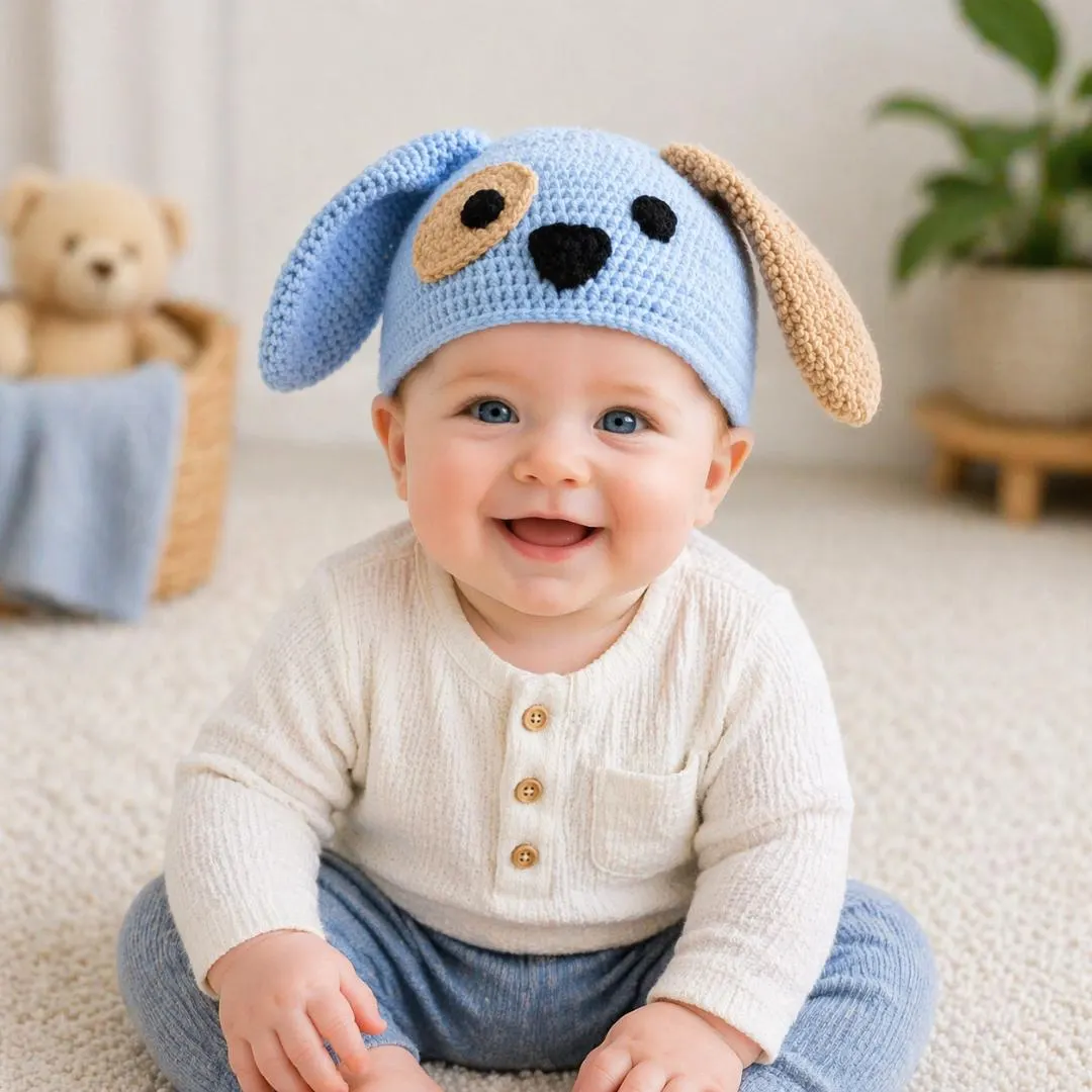 Baby Dog Hat Crochet Pattern (2) Baby Dog Hat Crochet Pattern (2)