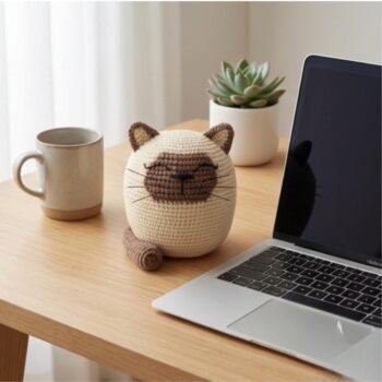 Cat Door Stopper Crochet Pattern (2)