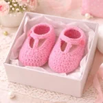 T-Strap Baby Booties Pattern PDF (1)
