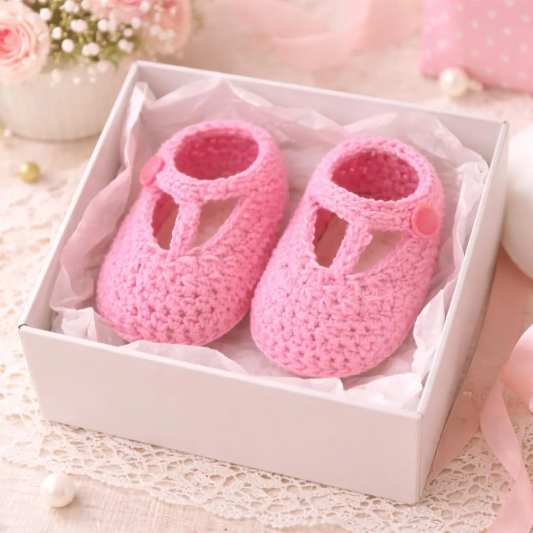 T-Strap Baby Booties Pattern PDF (2) T-Strap Baby Booties Pattern PDF (2)
