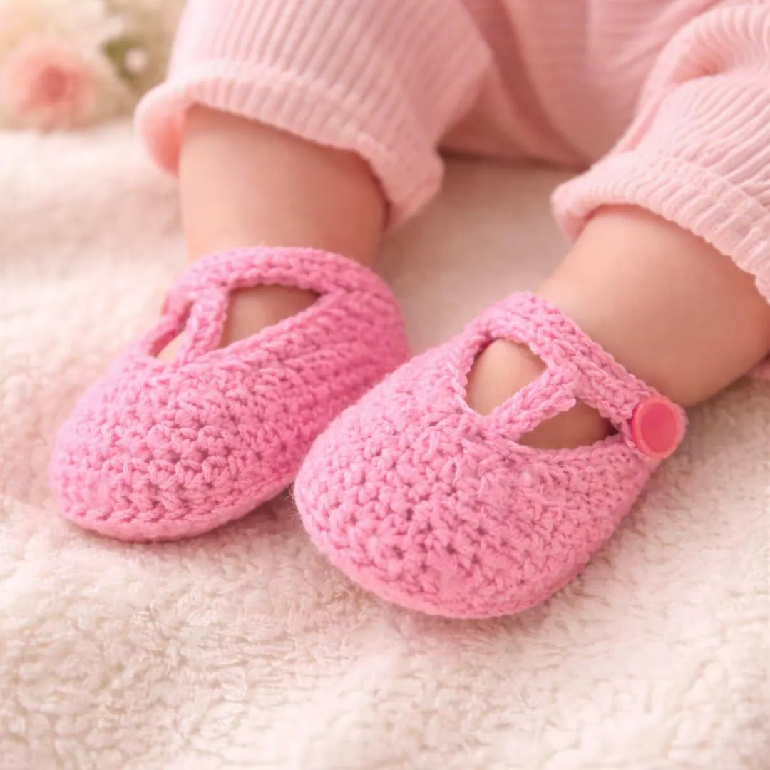 T-Strap Baby Booties Pattern PDF (3) T-Strap Baby Booties Pattern PDF (3)