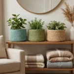 Three Crochet Nesting Baskets Pattern