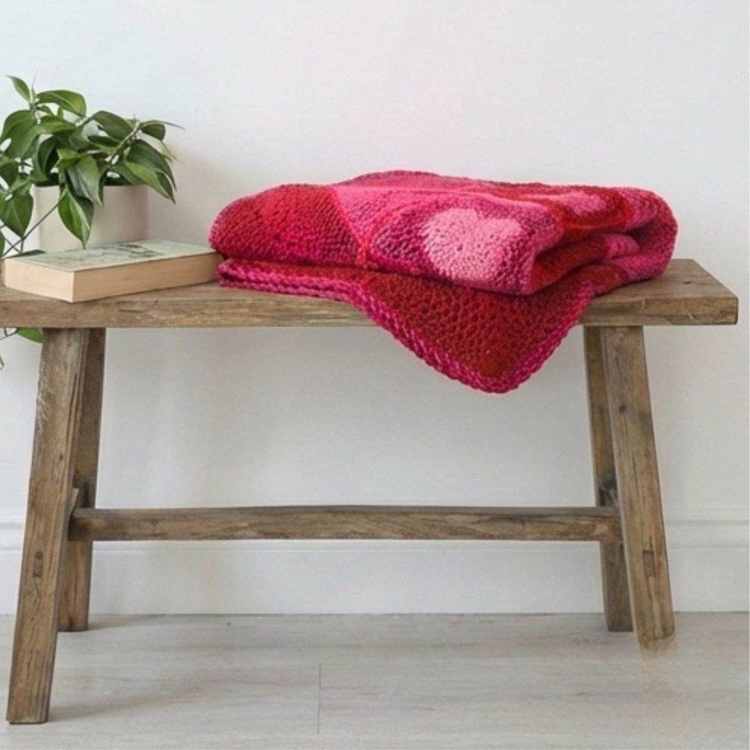 Heart Squares Throw Crochet Pattern (4) Heart Squares Throw Crochet Pattern (4)