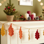 Autumn Oak Leaf Garland Pattern (1)