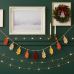 Autumn Oak Leaf Garland Pattern (1)