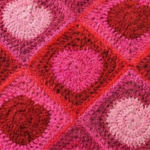 Heart Squares Throw Crochet Pattern (1)